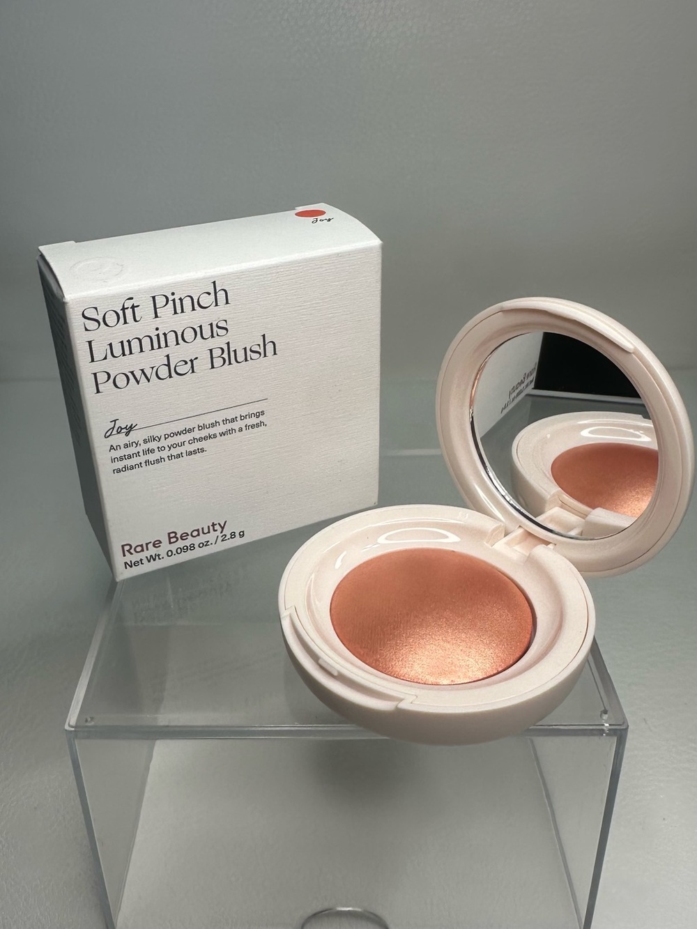 Rare Beauty Soft Pinch Luminous Powder Blush - Peach Coral Glow